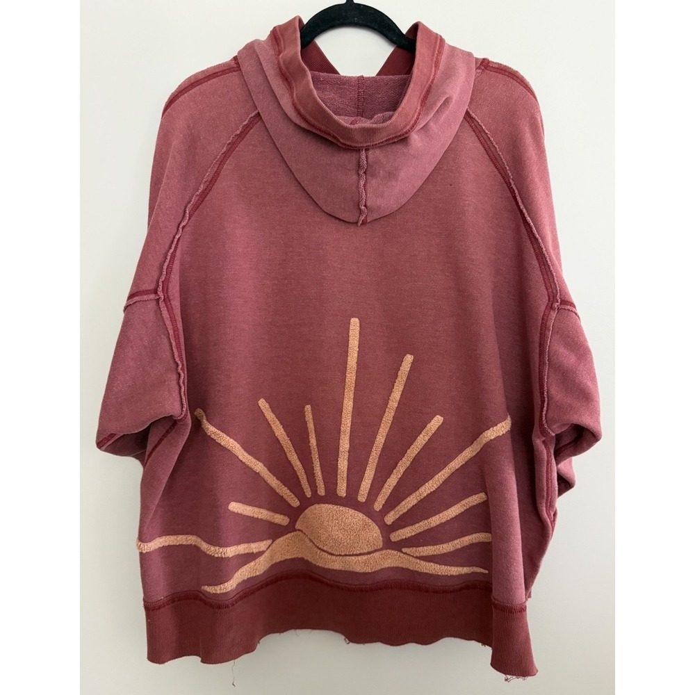 Free People Movement Roam On Graphic Hoodie Women's Size XS‎